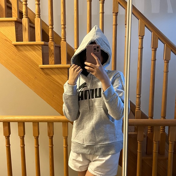 Puma Grey Hoodie - Picture 7 of 7